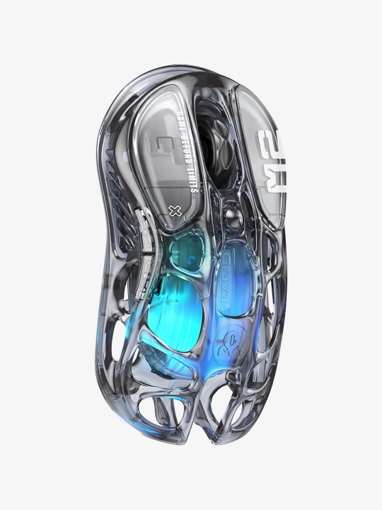 Игровая мышь GravaStar Mercury M2, PAW3395, 26000 DPI, Bluetooth/2.4G/USB, RGB
