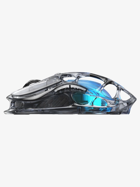 Игровая мышь GravaStar Mercury M2, PAW3395, 26000 DPI, Bluetooth/2.4G/USB, RGB