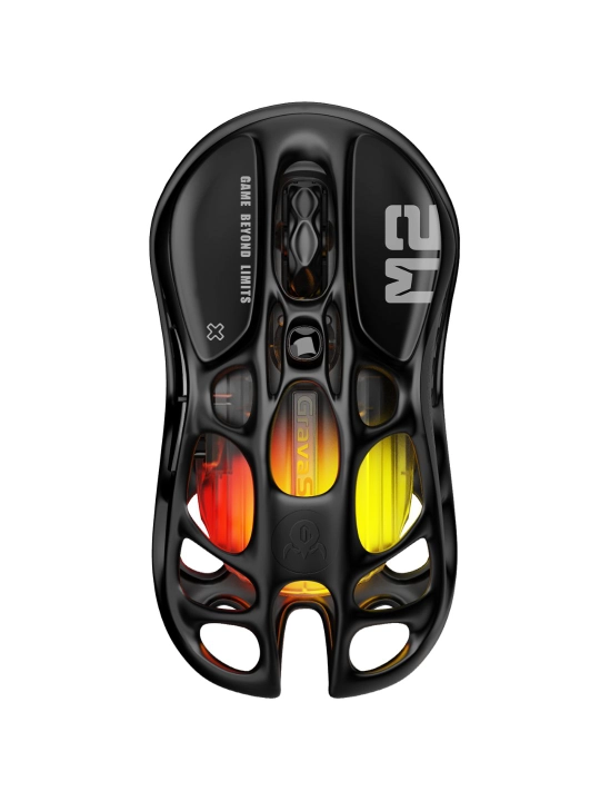 Игровая мышь GravaStar Mercury M2, PAW3395, 26000 DPI, Bluetooth/2.4G/USB, RGB