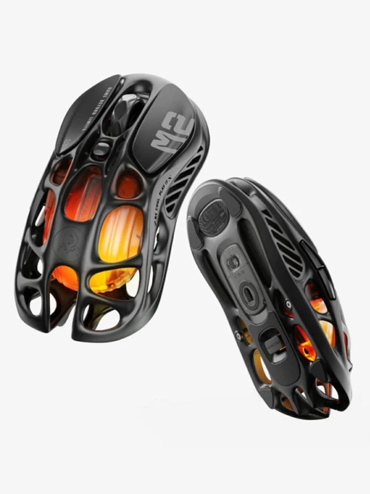 Игровая мышь GravaStar Mercury M2, PAW3395, 26000 DPI, Bluetooth/2.4G/USB, RGB