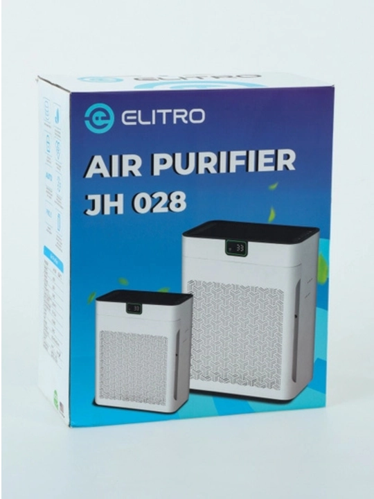 ELITRO JH-028«ЧИСТЫЙ ВОЗДУХ В ВАШЕМ ДОМЕ» и блок «ДЛЯ ДОМА И ОФИСА» под ним