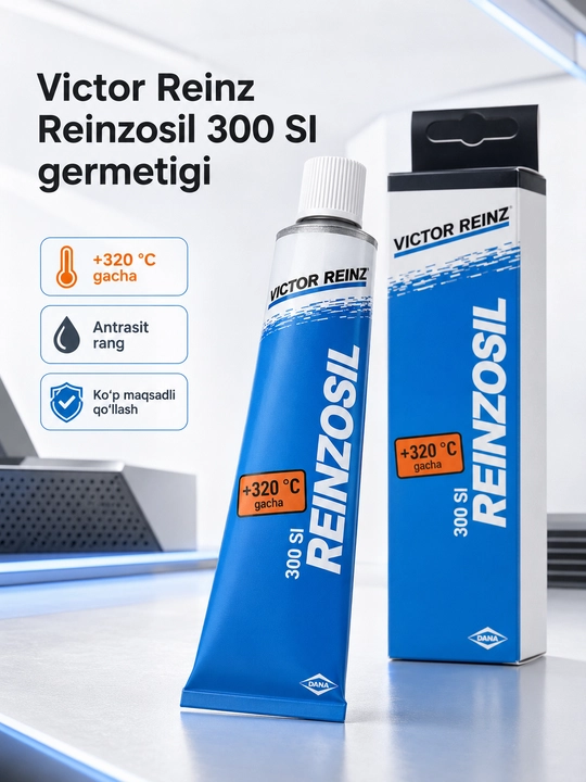 Герметик Victor Reinz Reinzosil 300 SI универсальный, до +320 °C, для двигателя автомобиля - 