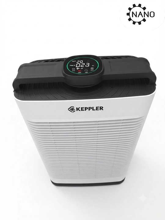 KEPPLER aqlli havo tozalagich PM2.5 sensori bilan, 48W, 65 m² gacha