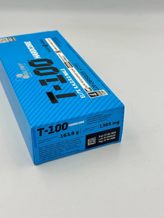Olimp T-100 Hardcore mega caps 120cap, тестостерон бустер