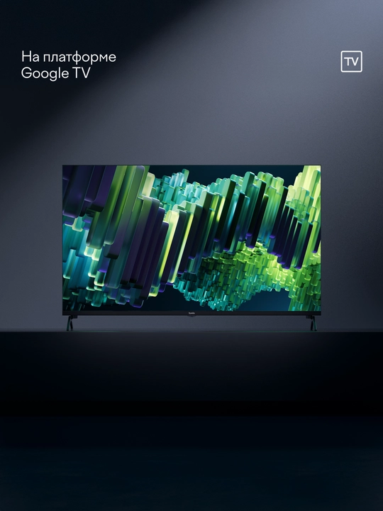 43” Tuvio 4K ULTRA HD DLED Frameless televizor, Google TV, TD43UFBCV5, qora