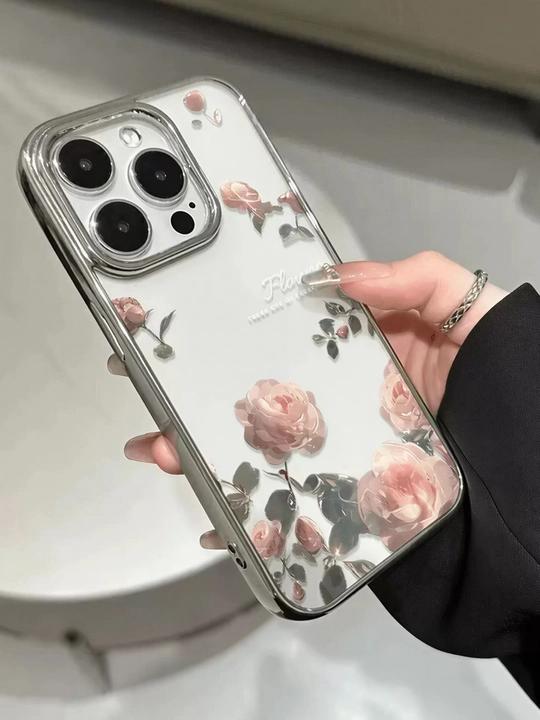 Чехол на iPhone XR, XS, 11, 12, 13, 14, 15, 16, 17, Pro, Pro Max, Plus, Mini, прозрачный