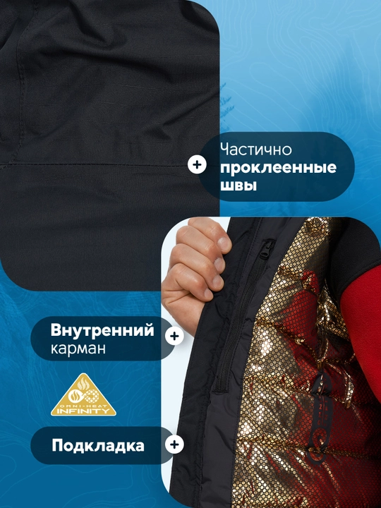 Erkaklar uchun issiqlik saqlovchi Columbia Oak Harbor II Insulated Jacket kurtkasi