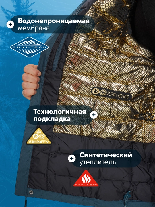 Erkaklar uchun issiqlik saqlovchi Columbia Oak Harbor II Insulated Jacket kurtkasi