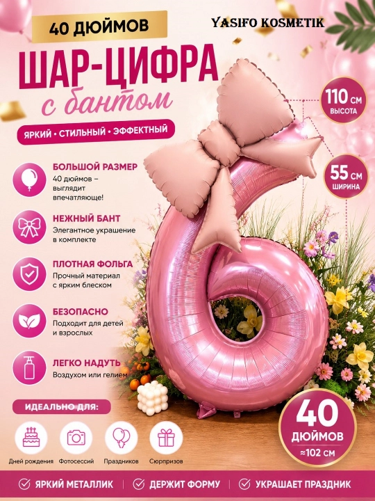 Воздушные шары цифры от 0 до 9  шарики на день рождения декор для фотозоны шарики
