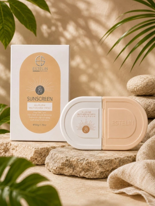 STELIN AllOne Multi-Defense Tinted Sunscreen сочетает в себе высокую защиту от солнца