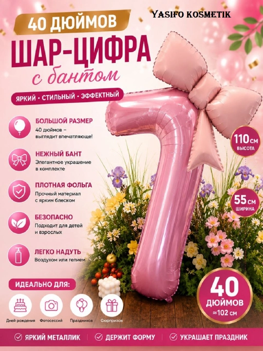 Воздушные шары цифры от 0 до 9  шарики на день рождения декор для фотозоны шарики