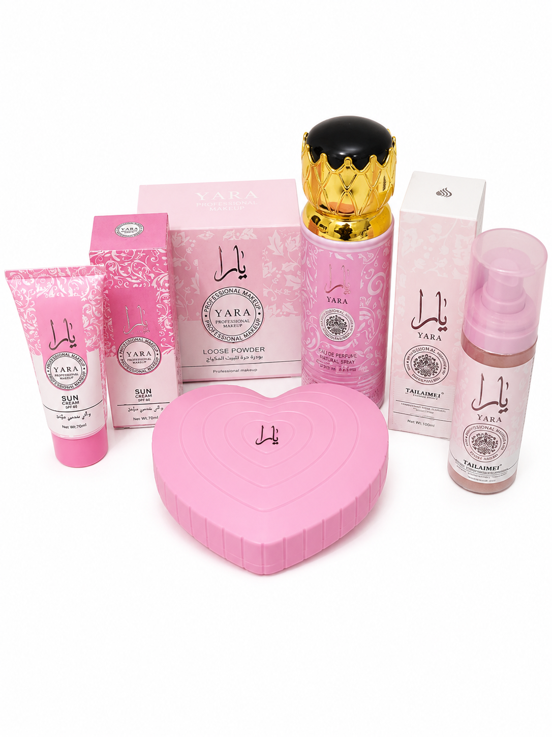 Kiss Beauty Yara yuz va tana parvarishi uchun kosmetika to‘plami - 