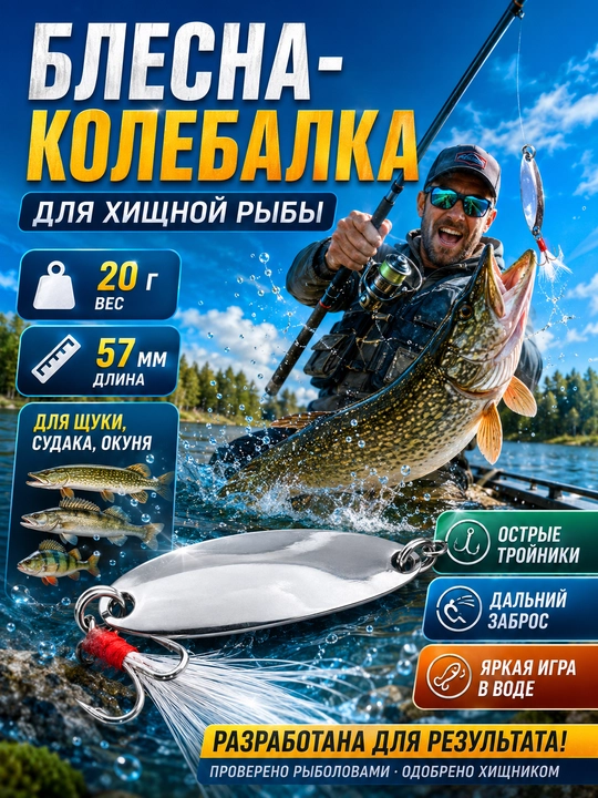 Воблер для хищной рыбы
