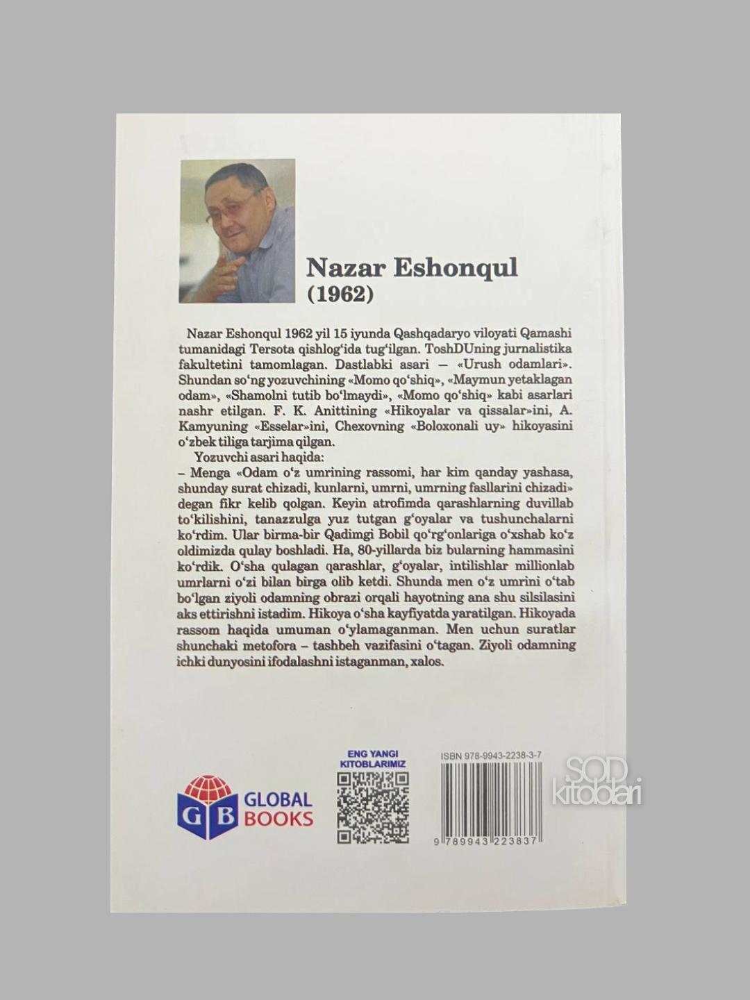 Maymun yetaklagan odam, Nazar Eshonqul