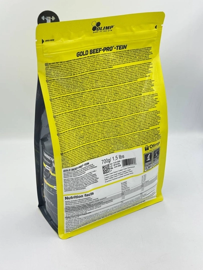 Olimp Gold Beef 700g вкус Печенья крем, говяжий протеин