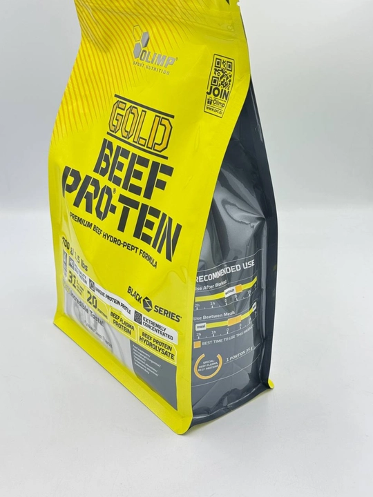 Olimp Gold Beef 700g вкус Печенья крем, говяжий протеин
