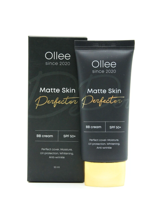 Тональная основа BB-крем Ollee 01 и 02 SPF 50+ 50 мл