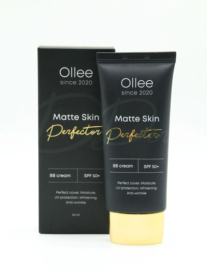 Тональная основа BB-крем Ollee 01 и 02 SPF 50+ 50 мл