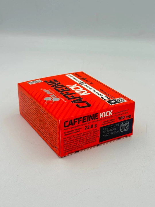 Olimp Caffeine Kick 60 cap, каффеин в капсулах