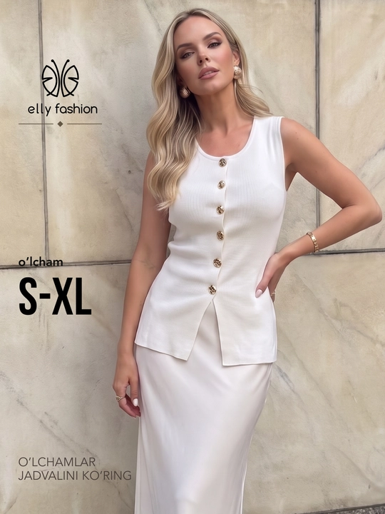 Кофта женская, жилет трикотажный на пуговицах ELLY FASHION