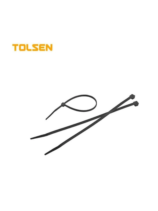 Стяжка кабельная TOLSEN (100шт. Упаковка) - 