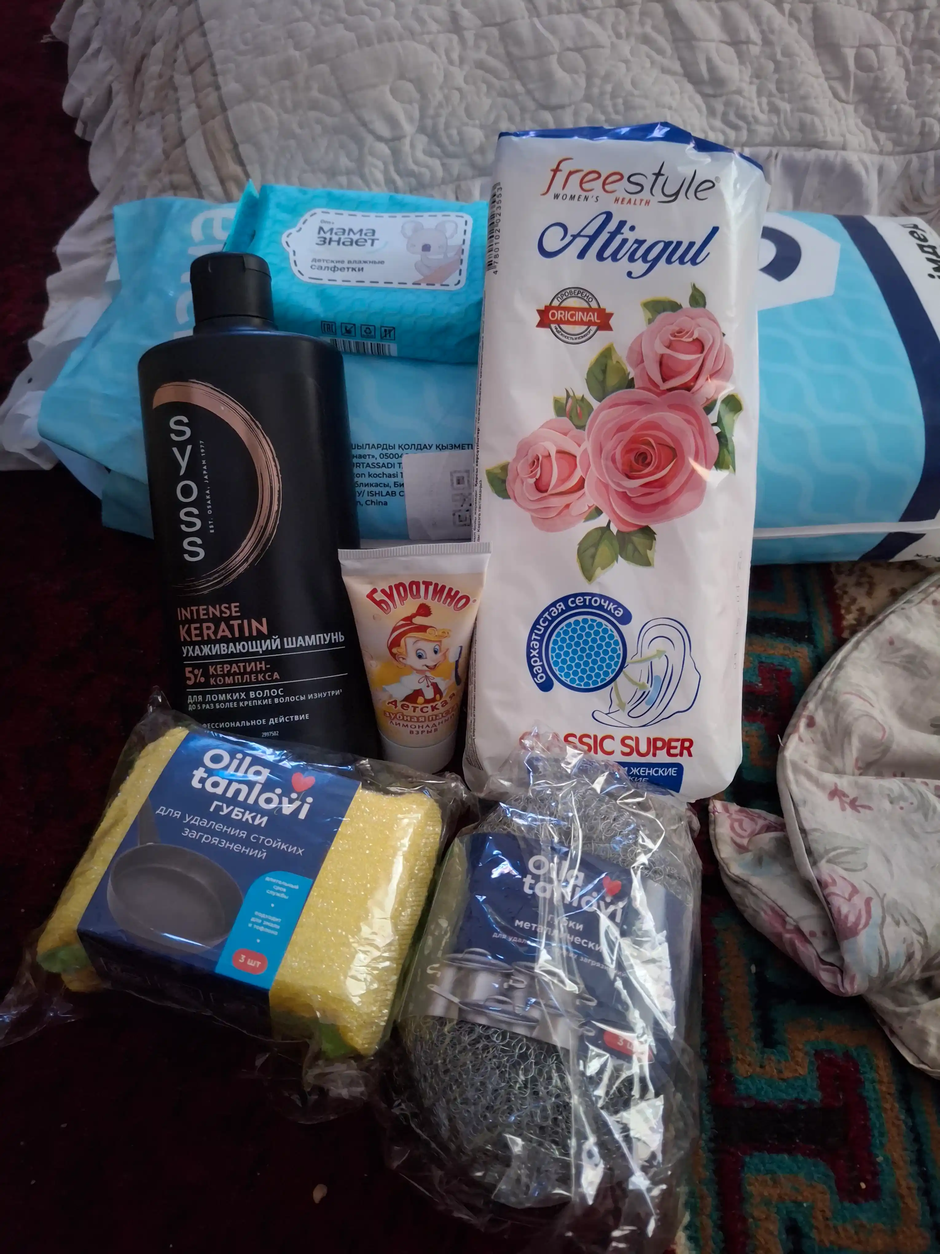 Mama Znaet bolalar uchun gipoallergen trusik tagliklar, o‘lchamlari M, L, XL, XXL