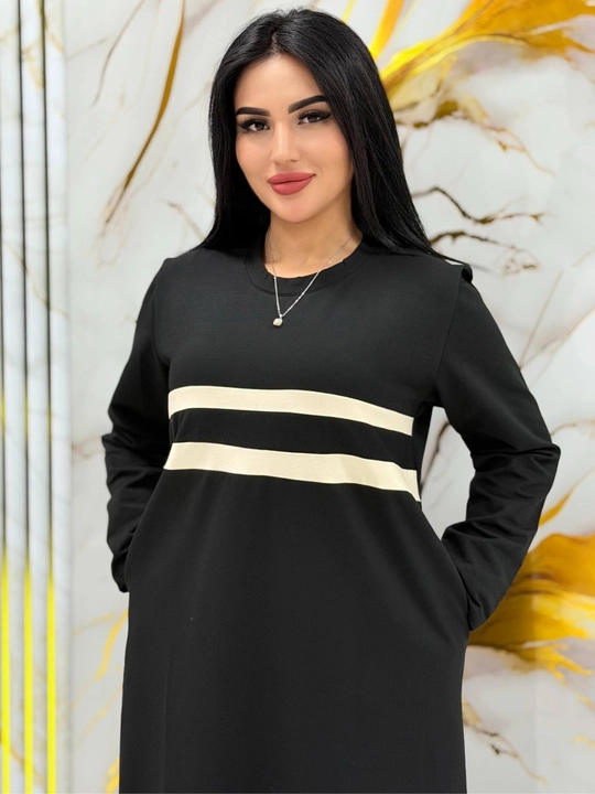Ayollar abaya uslubidagi ikki qismli kiyim, uzun ko'ylak va jaket