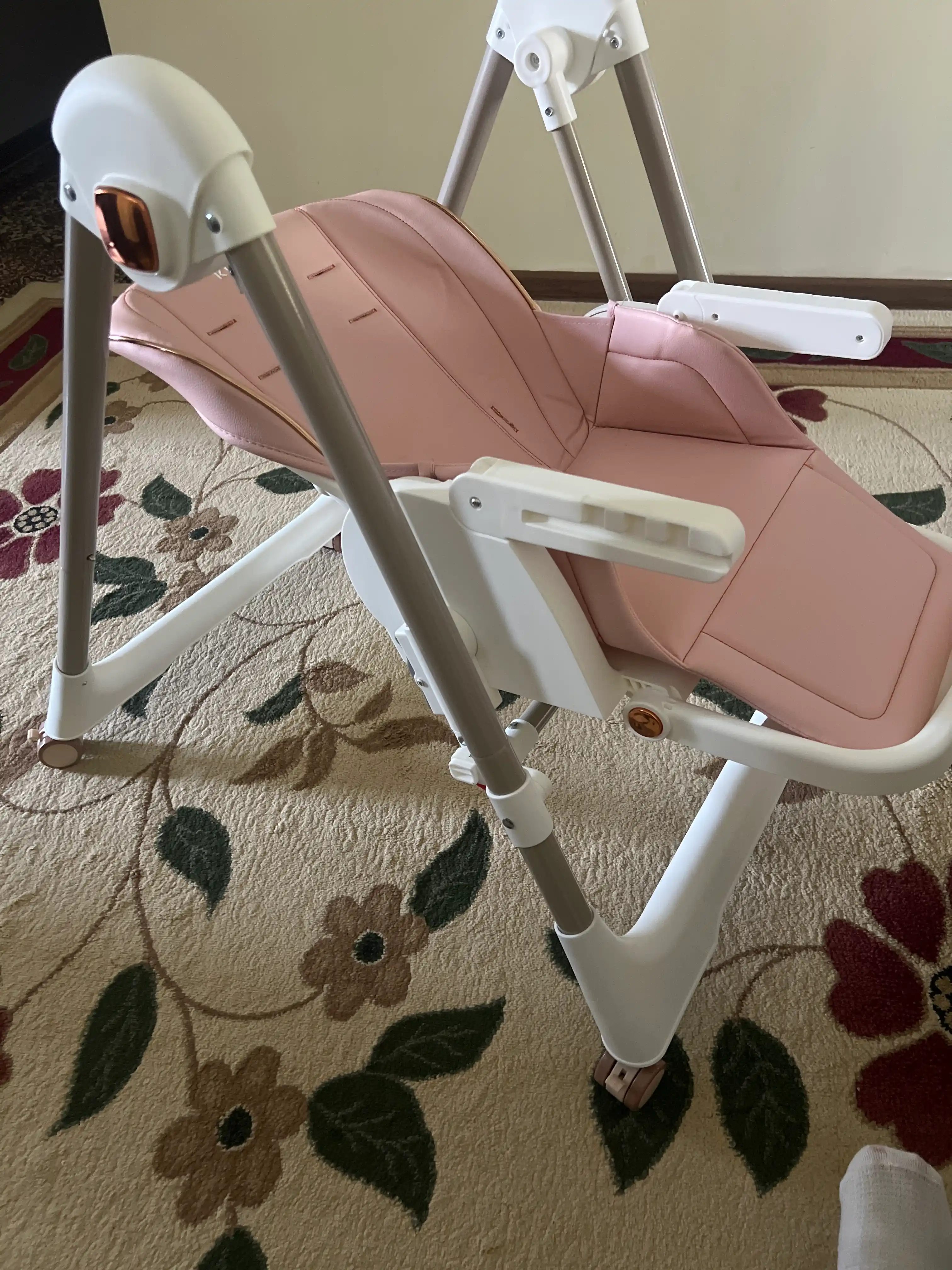 Детский стульчик для кормления + качели для детей Kidilo, 3 в 1, стульчик для детей