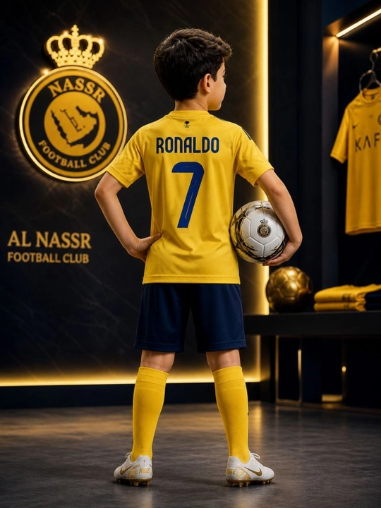 Bolalar futbol formasi, futbolka va shortik