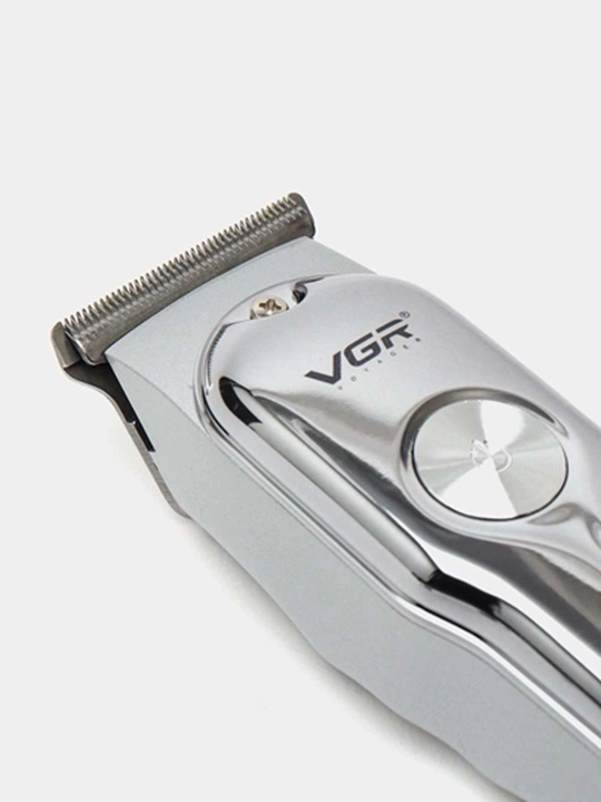 VGR Professional Shaver 377— шейвер, 9000 RPM, титановая сетка, LED дисплей