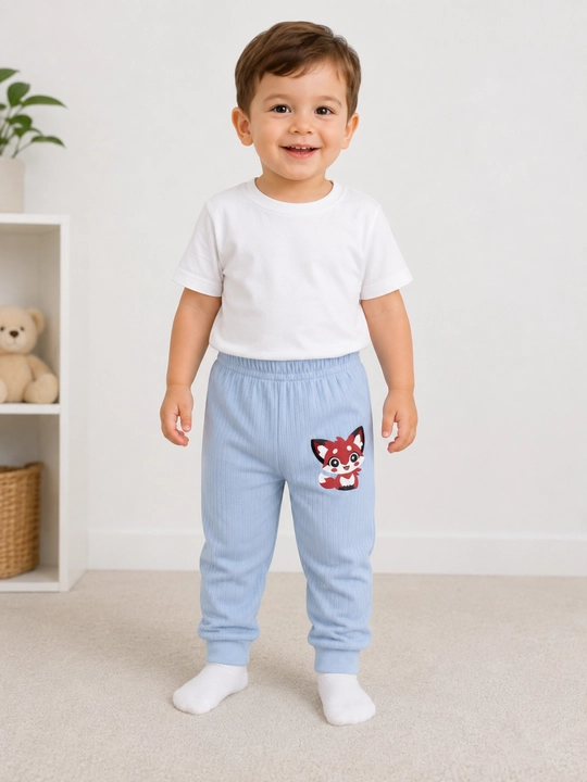 Bolalar uchun paxtali jogger shim Tom va Jerry, sport ishtoni 1–6 yosh - 