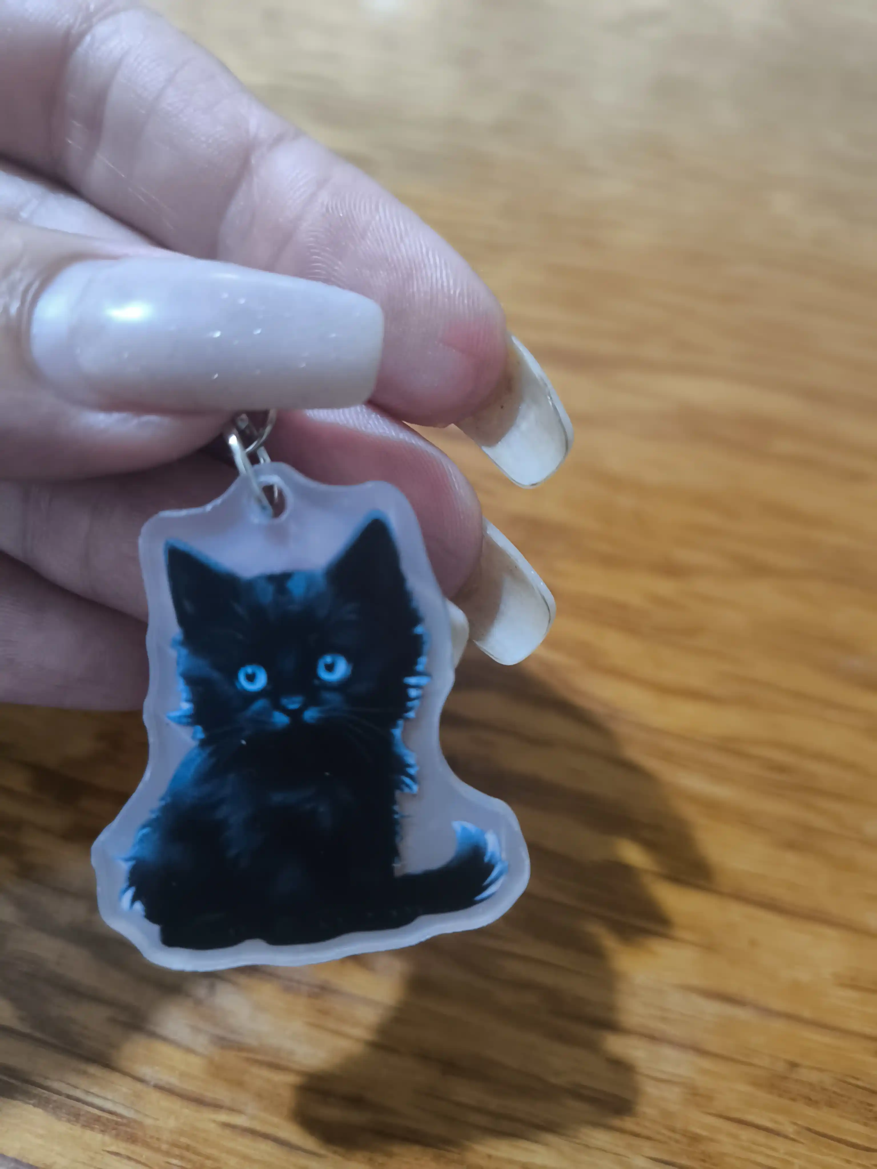 Брелок, для ключа, кот