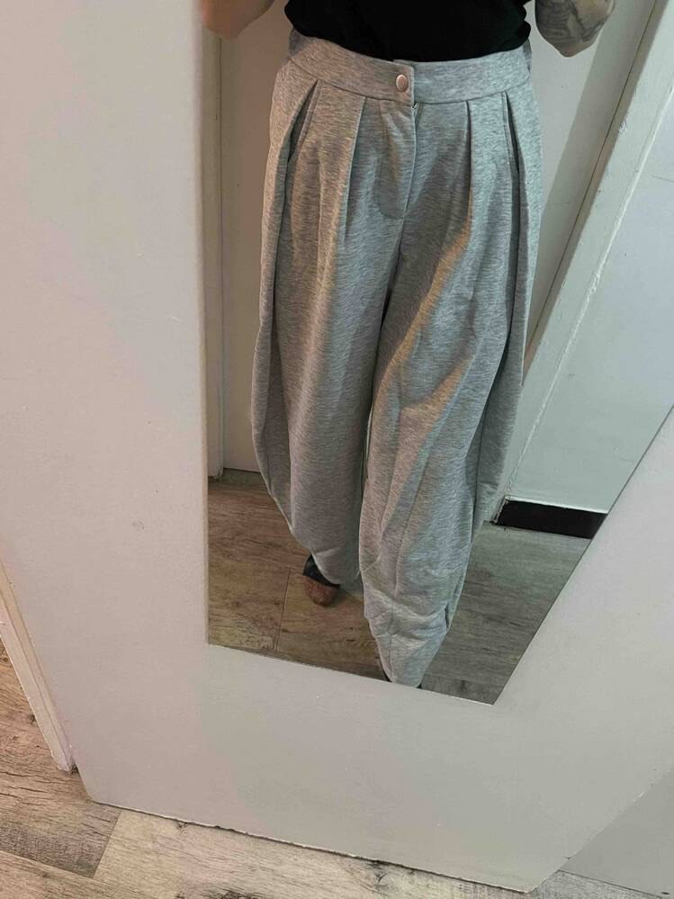 Ayollar uchun katta o‘lchamli Y2K keng shim (oversize) jogger