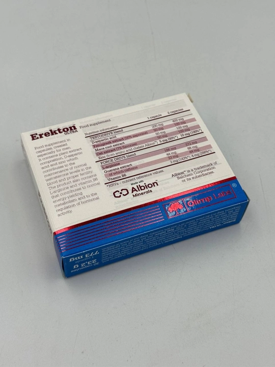 Olimp Erekton Ultra 30 caps, биологически активная добавка 