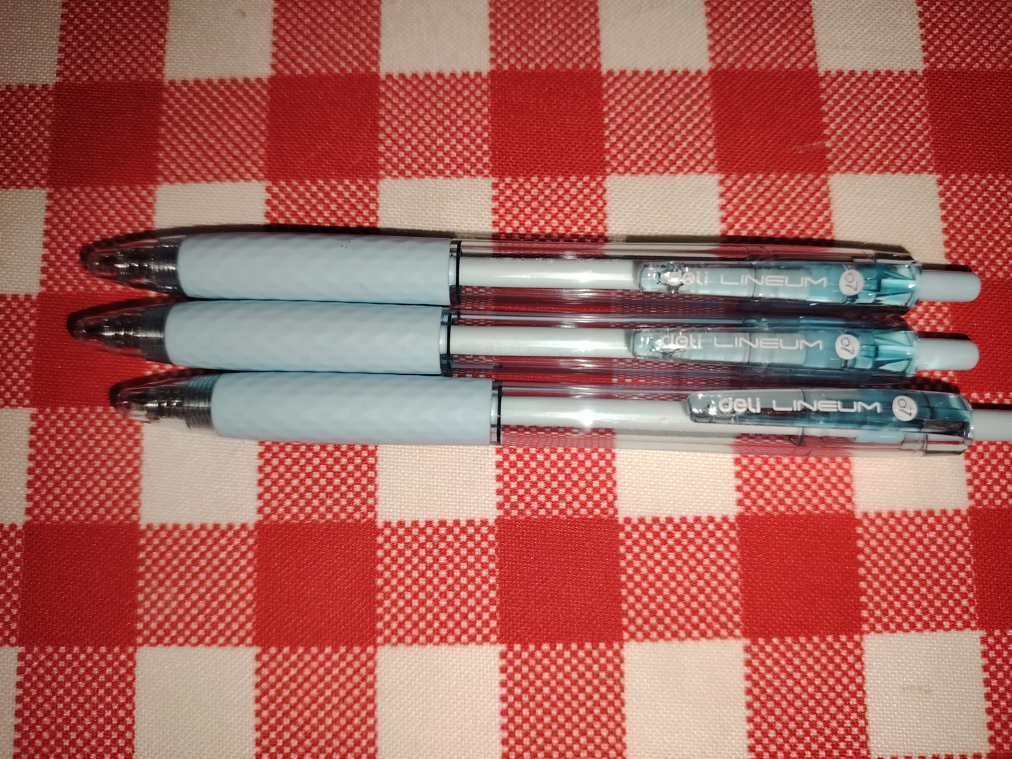 0,7 mm EQ150C-BL Deli sharikli ruchkasi 3 tadan