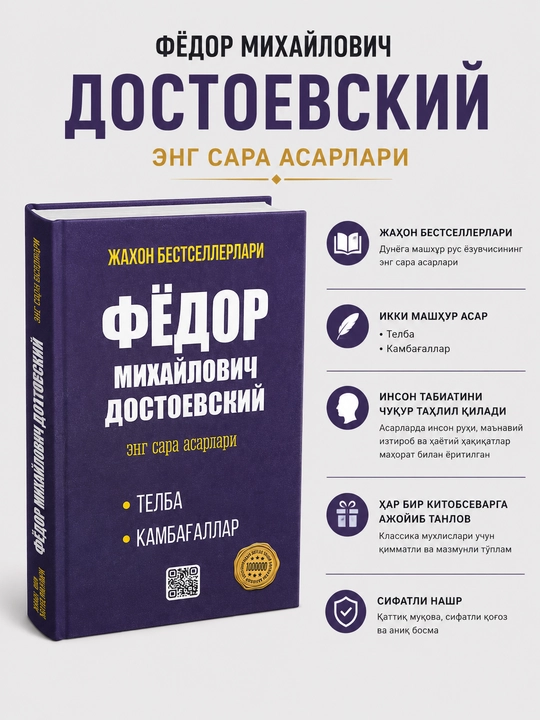 Фёдор Михайлович Достоевский — «Лучшие произведения» - 