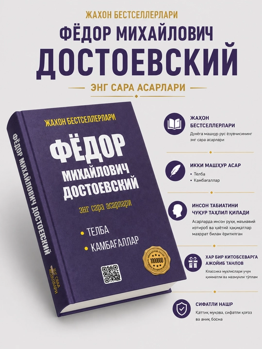 Фёдор Михайлович Достоевский — «Лучшие произведения»