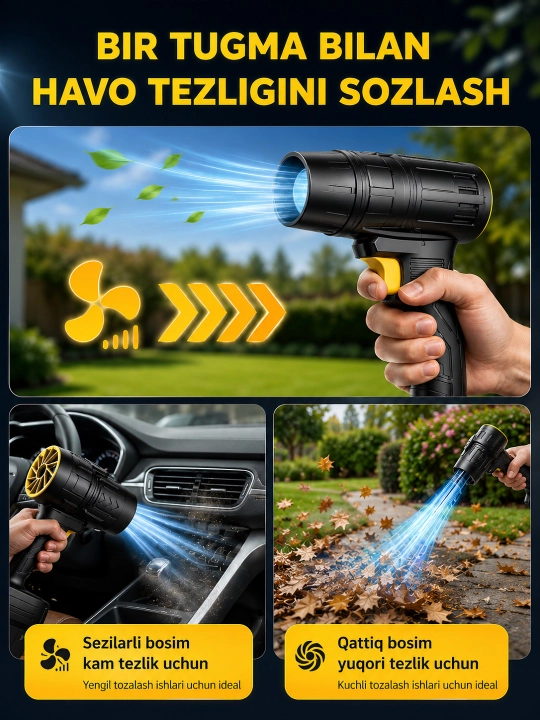 48 V Simsiz yaproq puflagich 550W