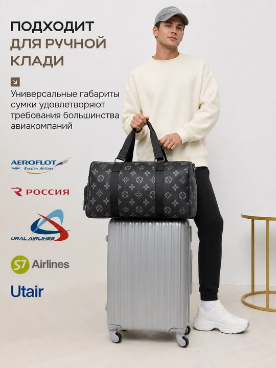 Fitnes va basseyn uchun katta sport yo‘l sumkasi, uniseks