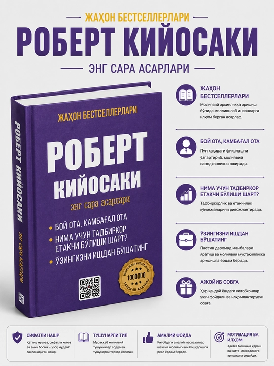 Robert Kiyosaki — «Eng sara asarlari» (2-jild)