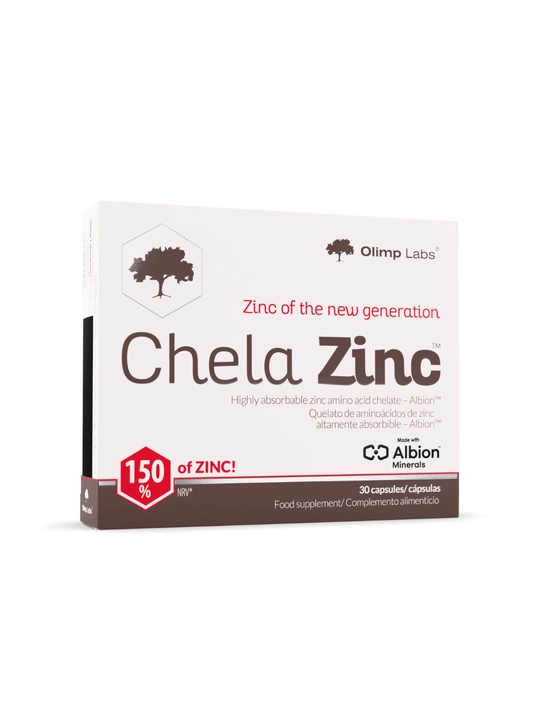 Olimp Chela-Zinc 30 caps, Хела цинк, лучшая форма цинка - 