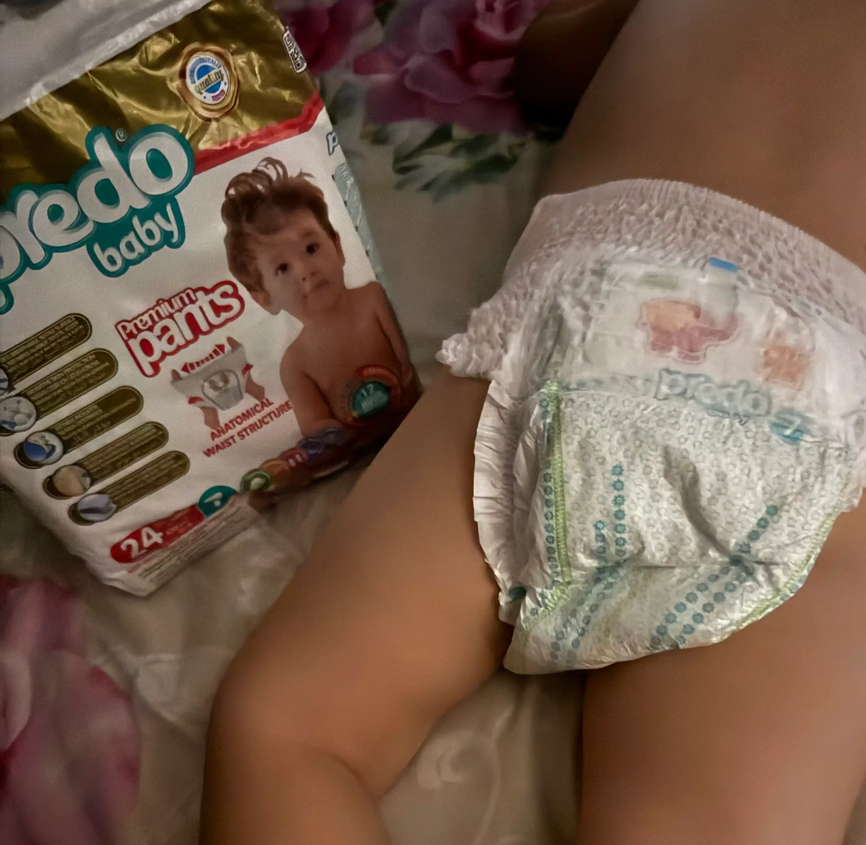 Predo Baby bolalar tagliklari, ichki kiyimlari. 3, 5, 6, 7-o‘lchamli tagliklar