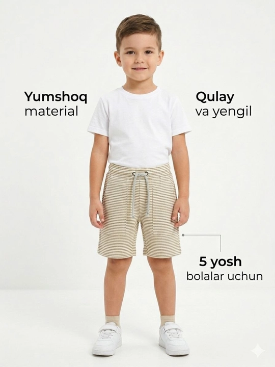 Oʻgʻil bolalar uchun shortolik - 