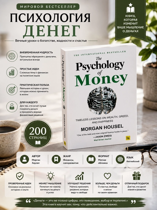 The Psychology of Money, Morgan Housel - 