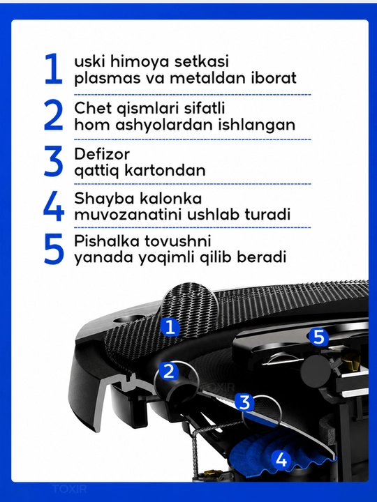 Pioneer champion V3 Kalonka 550 wat 2 ta dona juda baquvat va bahaybat Usilitel kerak emas
