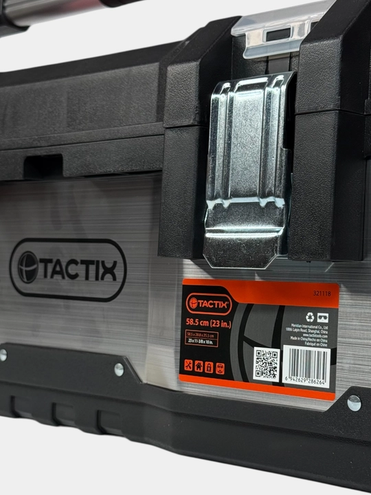 TACTIX 321108 Metall Asboblar Qutisi  – Mustahkam, Ishonchli va Qulay