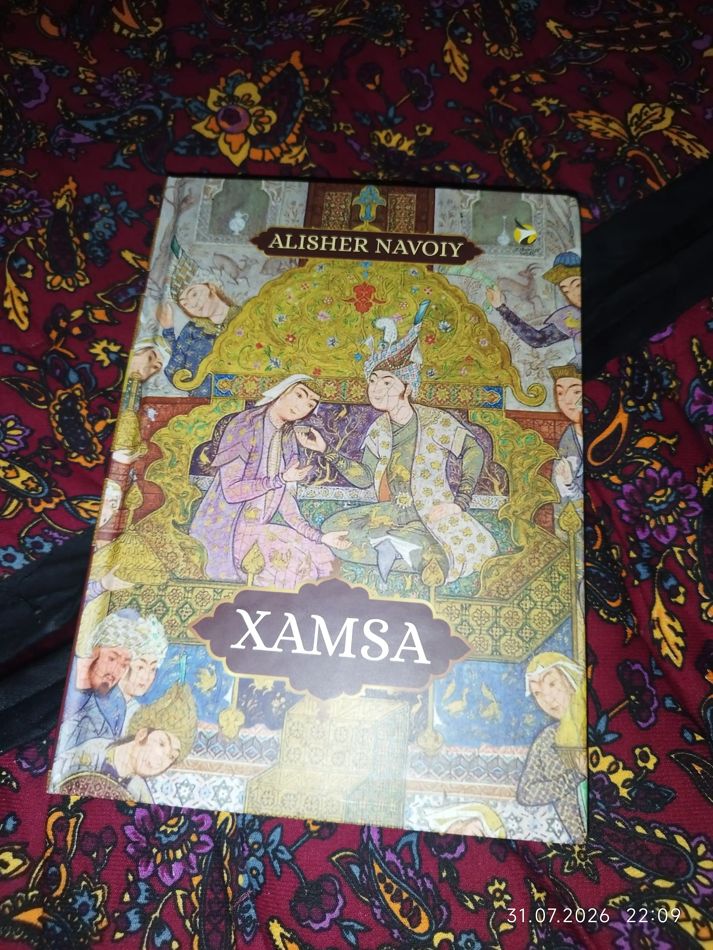 Xamsa - Alisher Navoiy tabdil muallifi Manzar Abdulxayr