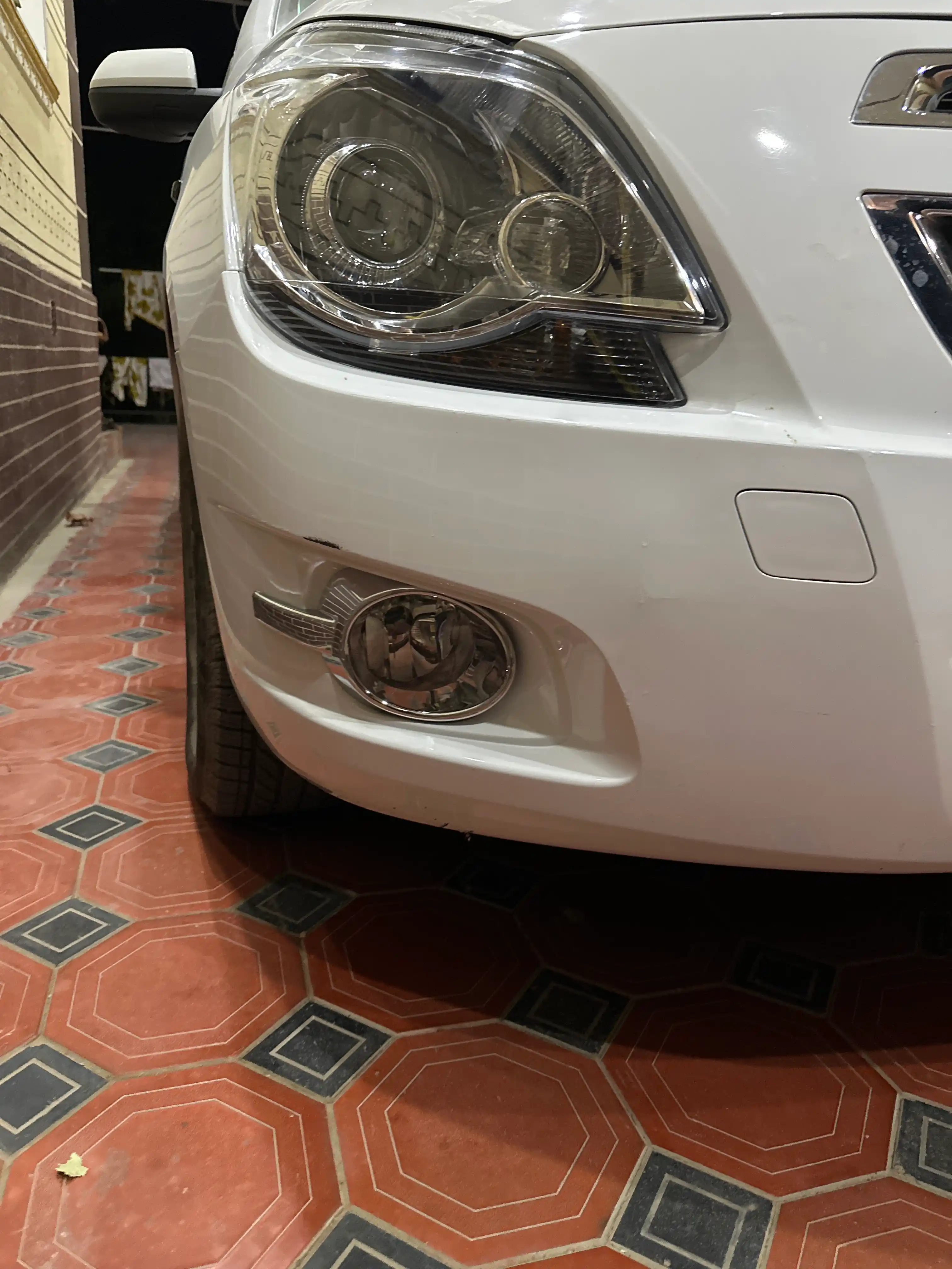 Накладки на противотуманные фары для Chevrolet Cobalt, никелевые