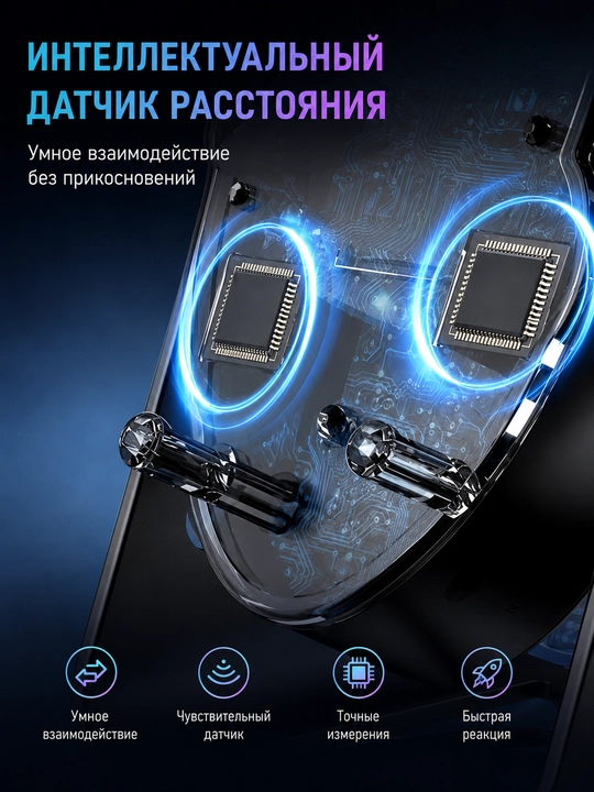 Умная Bluetooth- магнитной подставкой для телефона и датчиком приближения