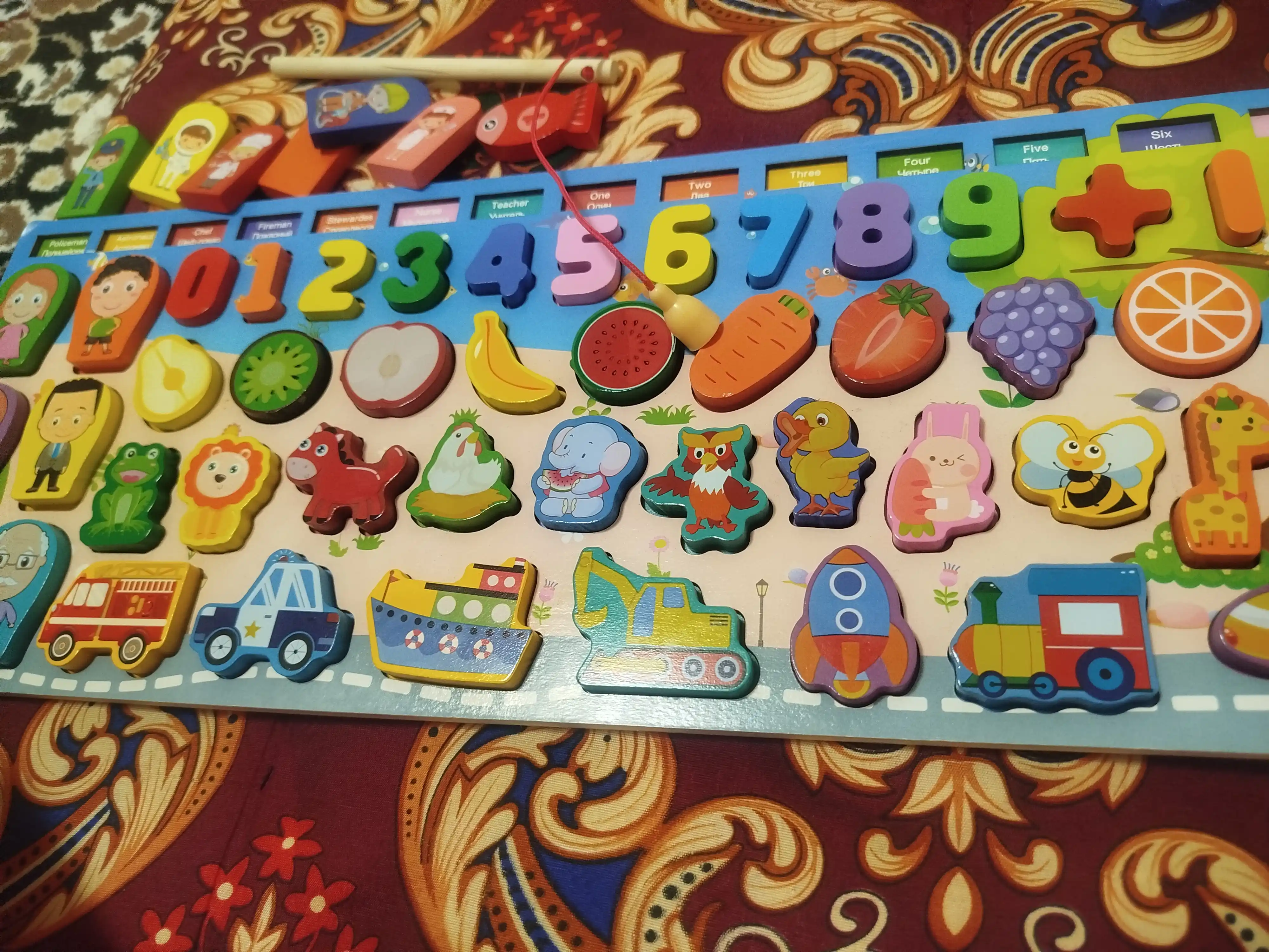 Развивающая детская игрушка, системы Монтессори, деревянный сортер